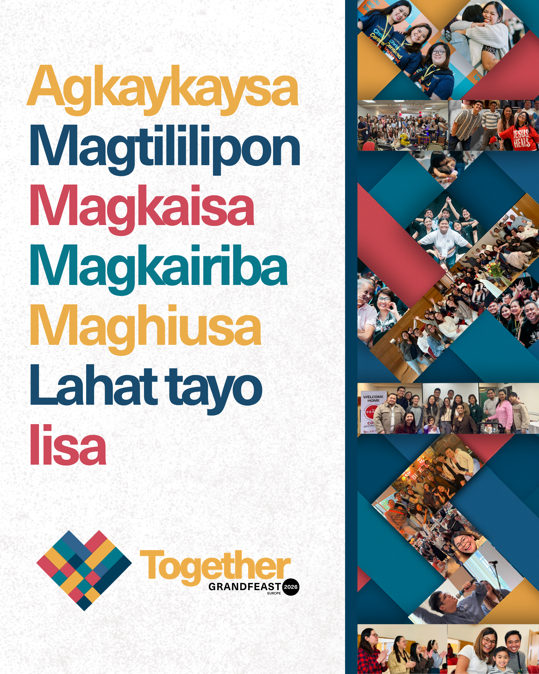 Grand Feast Europe 2026 Together poster